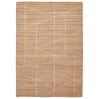 Karin Natural Geometric Jute Rug