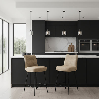 Cole Textured Bar Stool