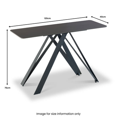 Henning Sintered Stone Console Table