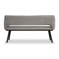 Harley Light Grey Boucle Dining Bench