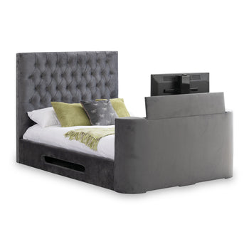 Tilly Velvet TV Bed Frame