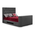 Tilly Faux Linen TV Bed from Roseland Furniture