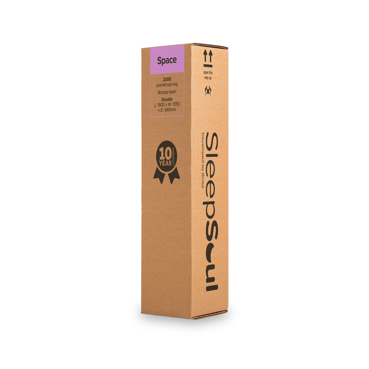 SleepSoul Space Memory Foam & Pocket Spring Mattress
