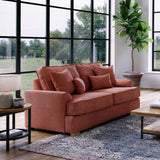 Birchley Soft Chenille 2 Seater Sofa Terra Life1 from Roseland Furniture