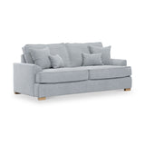 Birchley Soft Chenille 3 Seater Sofa Ice from Roseland Furniture