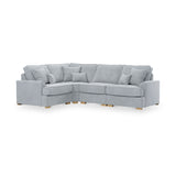 Birchley Soft Chenille RH Corner Sofa Ice from Roseland Furniture