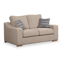 Ashow Beige 2 Seater Sofabed with Maika Dusk Scatter Cushions