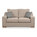 Ashow Beige 2 Seater Sofabed with Maika Dusk Scatter Cushions from Roseland Furniture