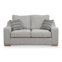 Ashow Silver 2 Seater Sofabed with Maika Dusk Scatter Cushions from Roseland Furniture
