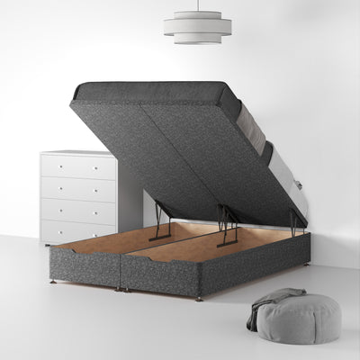 Farrow Linen Ottoman Divan Bed Base