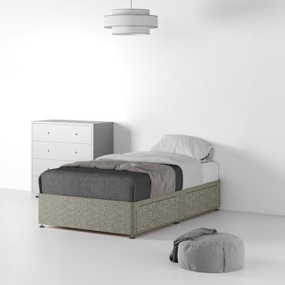 Farrow Linen Divan Bed Base