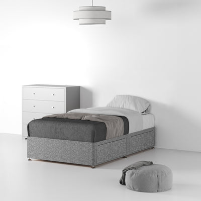 Farrow Linen Divan Bed Base