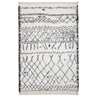 Edie Boho Abstract Shaggy Rug