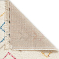 Edie Boho Multi Coloured Chevron Shaggy Rug