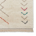 Edie Boho Multi Coloured Chevron Shaggy Rug