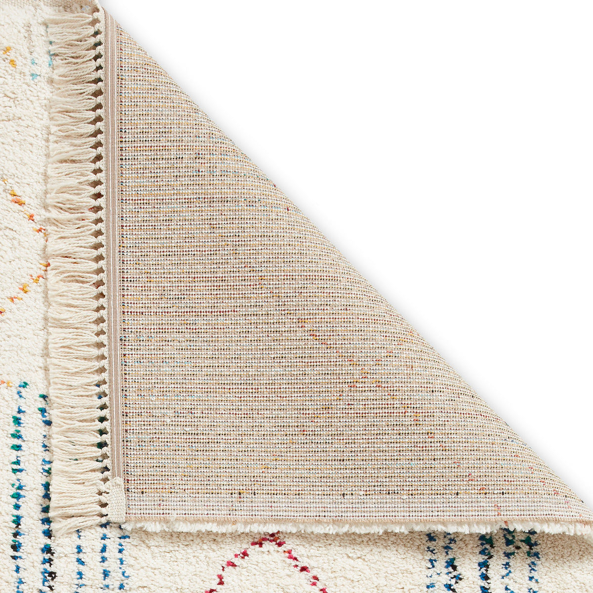 Boho Patterned Rug Edie Boho Moroccan Multi Coloured Patterned Shaggy Rectangular Rug for ...