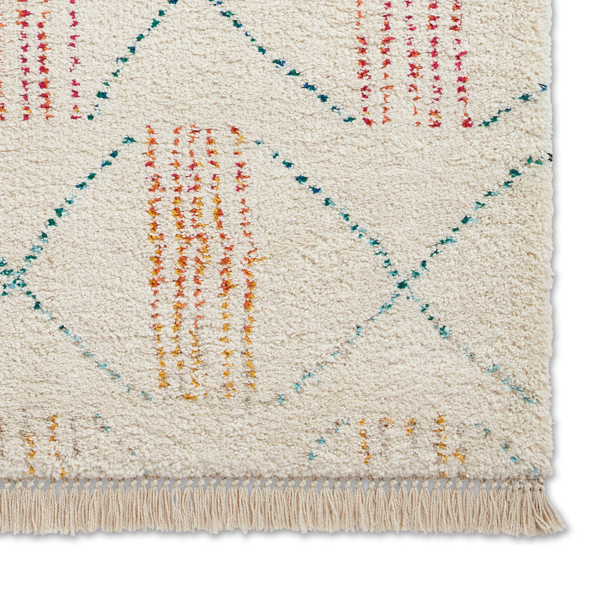 Boho Patterned Rug Edie Boho Moroccan Multi Coloured Patterned Shaggy Rectangular Rug for ...