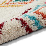 Edie Boho Multi Coloured Geometric Rug