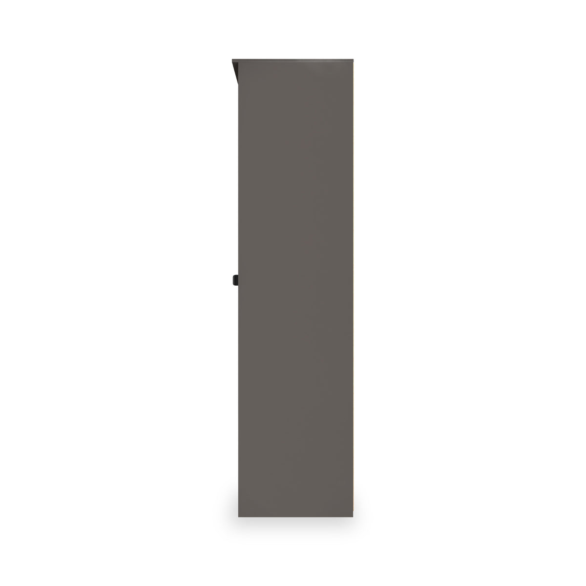 Huxley 1 Door Wardrobe With Open Shelves Oak Graphite from Roseland Furniture