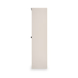 Huxley 1 Door Wardrobe With Open Shelves Cashmere from Roseland Furniture