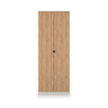 Huxley Full Hanging Wardrobe Oak Cashmere from Roseland Furniture