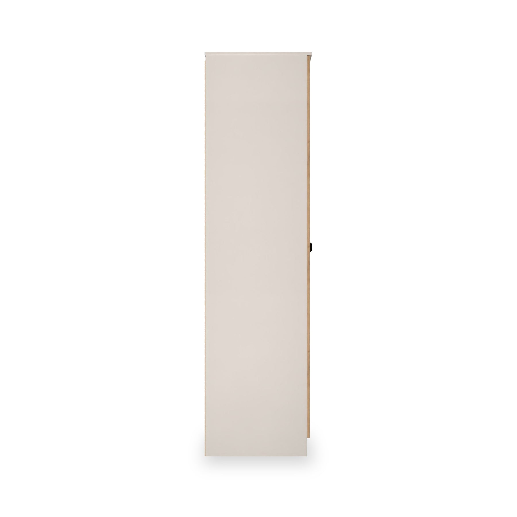 Huxley Full Hanging Wardrobe Oak Cashmere from Roseland Furniture