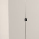 Huxley Double Wardrobe 2 Drawers Cashmere from Roseland Furniture