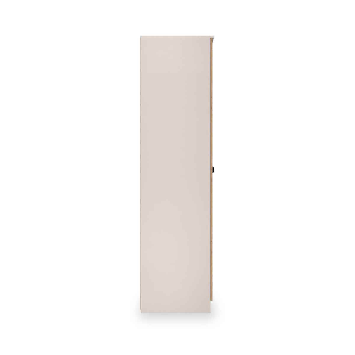 Huxley Triple Wardrobe With Shelves Oak Cashmere from Roseland Furniture