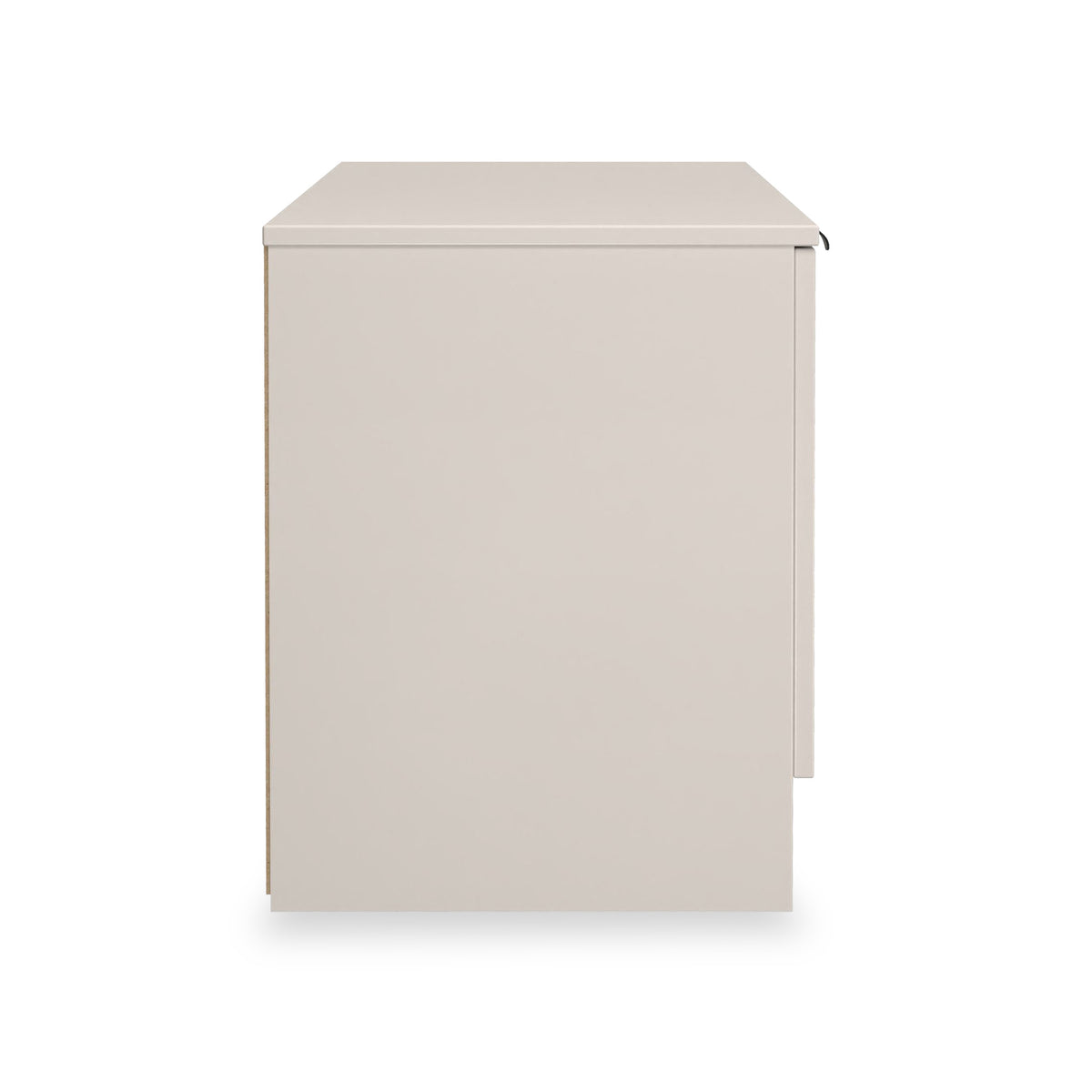 Huxley Compact 2 Door Media Unit Cashmere from Roseland Furniture