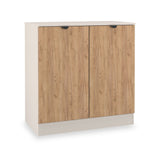 Huxley 2 Door Cabinet Oak Cashmere from Roseland Furniture