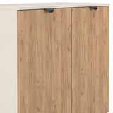 Huxley 2 Door Cabinet Oak Cashmere from Roseland Furniture