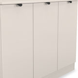 Huxley 3 Door Sideboard Cashmere from Roseland Furniture
