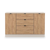 Huxley 2 Door 3 Drawer Sideboard Oak Cashmere from Roseland Furniture