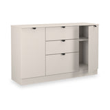 Huxley 2 Door 3 Drawer Sideboard Cashmere from Roseland Furniture