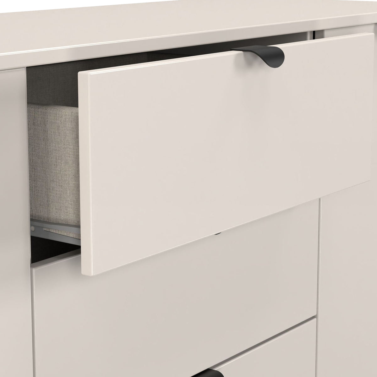 Huxley 2 Door 3 Drawer Sideboard Cashmere from Roseland Furniture