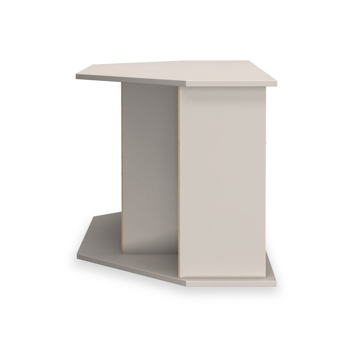Huxley Corner TV Unit Oak Cashmere from Roseland Furniture