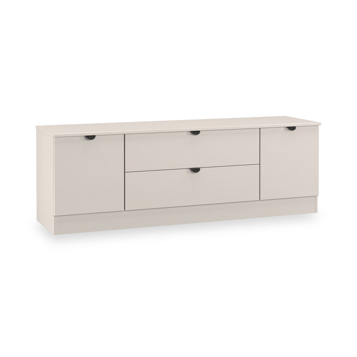 Huxley 2 Door 2 Drawer TV Unit Cashmere from Roseland Furniture