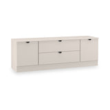 Huxley 2 Door 2 Drawer TV Unit Cashmere from Roseland Furniture