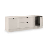 Huxley 2 Door 2 Drawer TV Unit Cashmere from Roseland Furniture