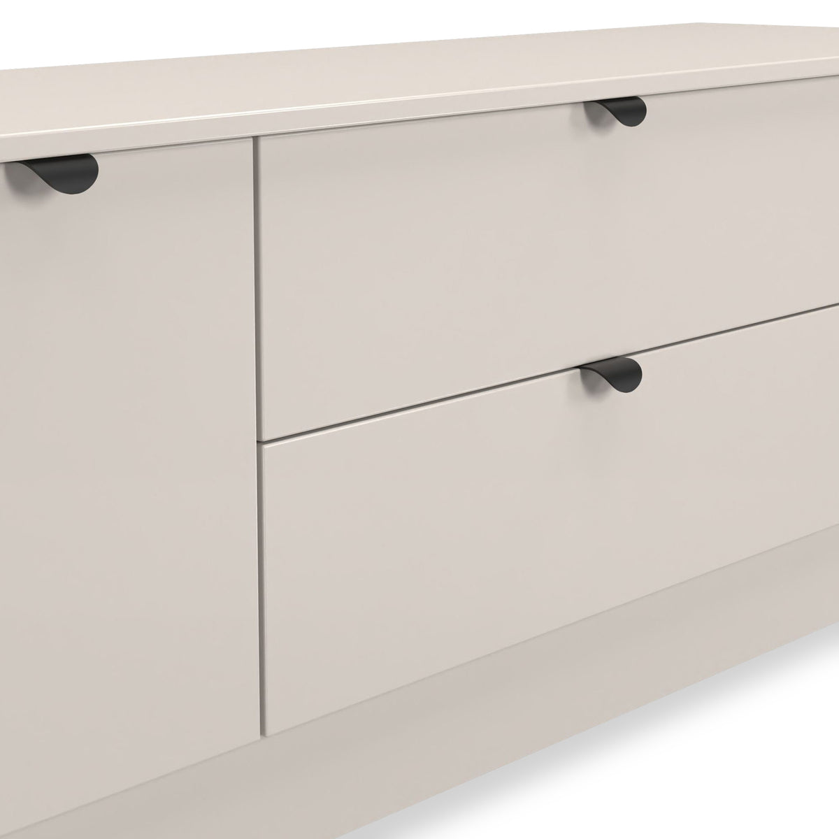 Huxley 2 Door 2 Drawer TV Unit Cashmere from Roseland Furniture