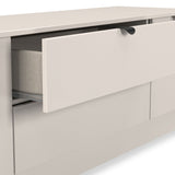 Huxley 2 Door 2 Drawer TV Unit Cashmere from Roseland Furniture