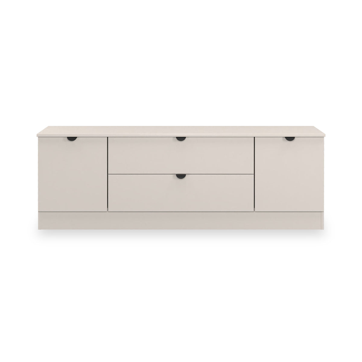Huxley 2 Door 2 Drawer TV Unit Cashmere from Roseland Furniture