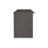Huxley Wide 1 Drawer TV Media Unit Oak Graphite Side1 from Roseland Furniture