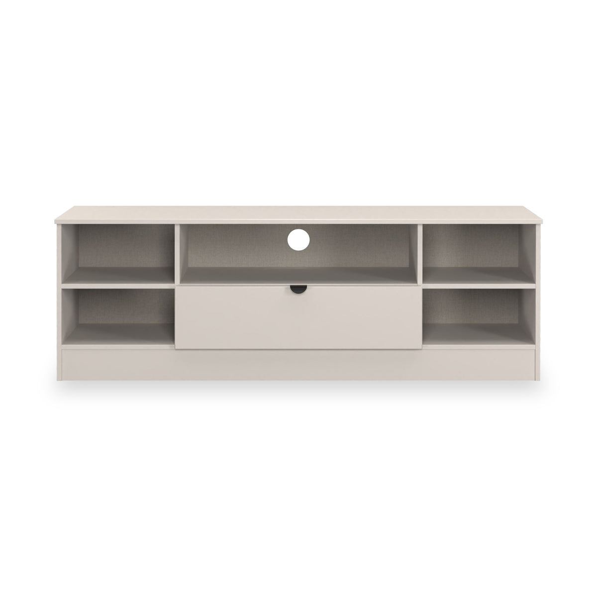 Huxley Wide 1 Drawer TV Media Unit Cashmere from Roseland Furniture