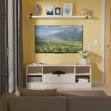 Huxley Wide 1 Drawer TV Media Unit Cashmere from Roseland Furniture