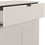 Huxley 2 Door 1 Drawer Sideboard Cashmere from Roseland Furniture