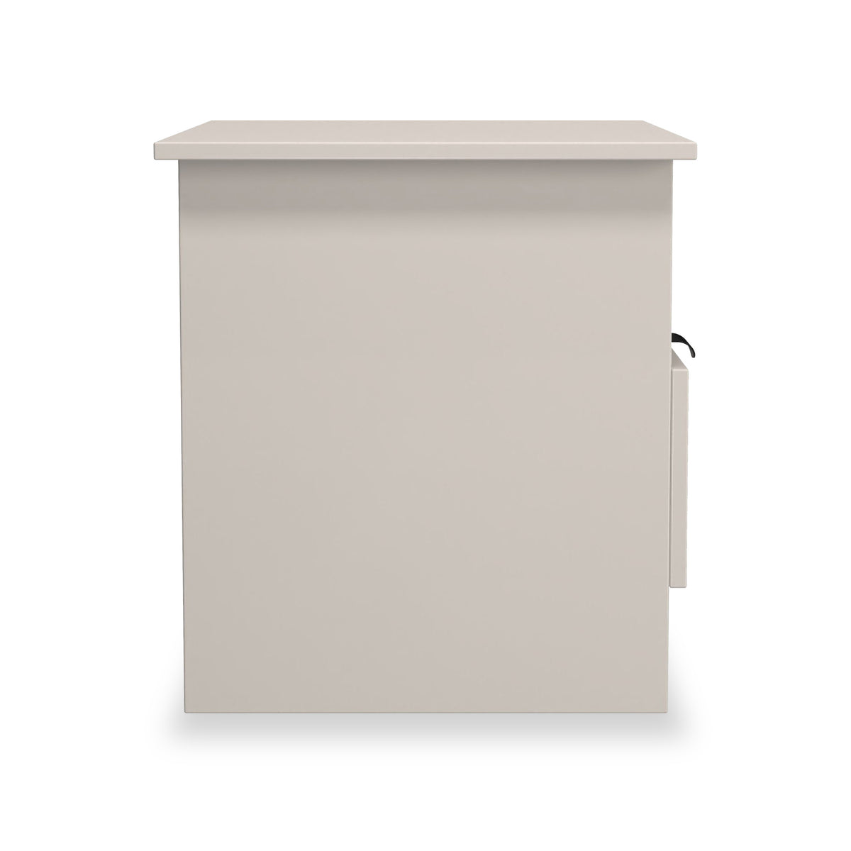 Huxley 1 Drawer Side Table Cashmere from Roseland Furniture