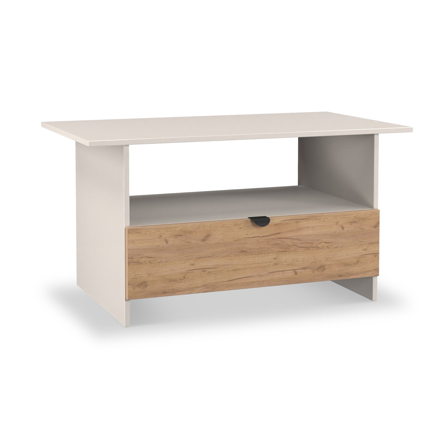 Huxley 1 Drawer Coffee Table Oak Cashmere from Roseland Furniture