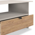 Huxley 1 Drawer Coffee Table Oak Cashmere from Roseland Furniture