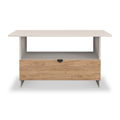 Huxley 1 Drawer Coffee Table Oak Cashmere from Roseland Furniture